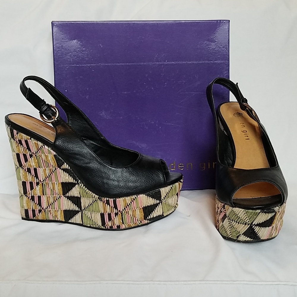 Madden Girl platform sandals